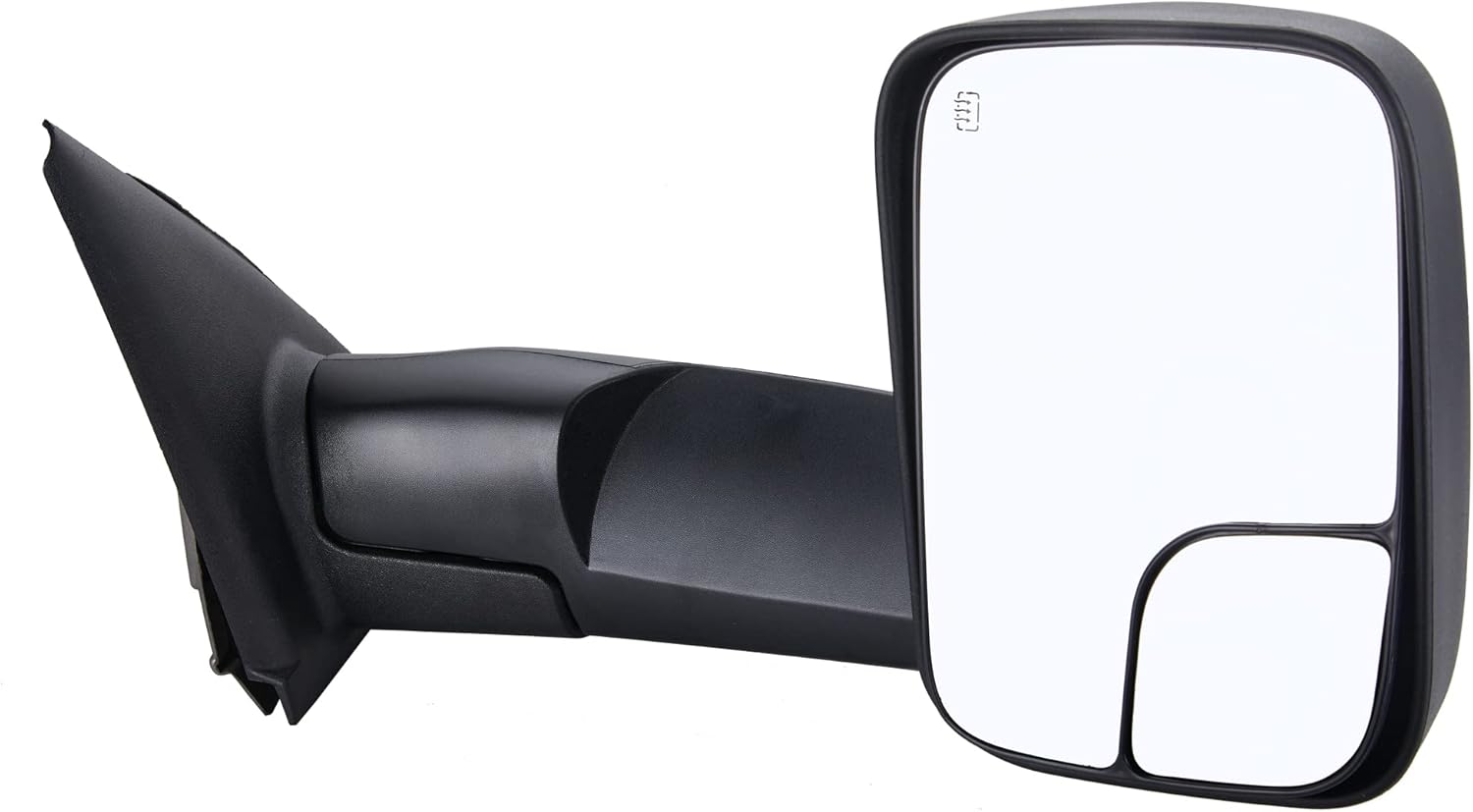 Towing Mirror Replacement Fit for 02-08 DodgeRam 1500 for 03-09 Dodge Ram 2500 3500 Pickup Truck Power Heated Tow Folding Side View Mirror Passenger Side